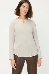 Anna Fit Wide Leg Knit Drawstring Pant