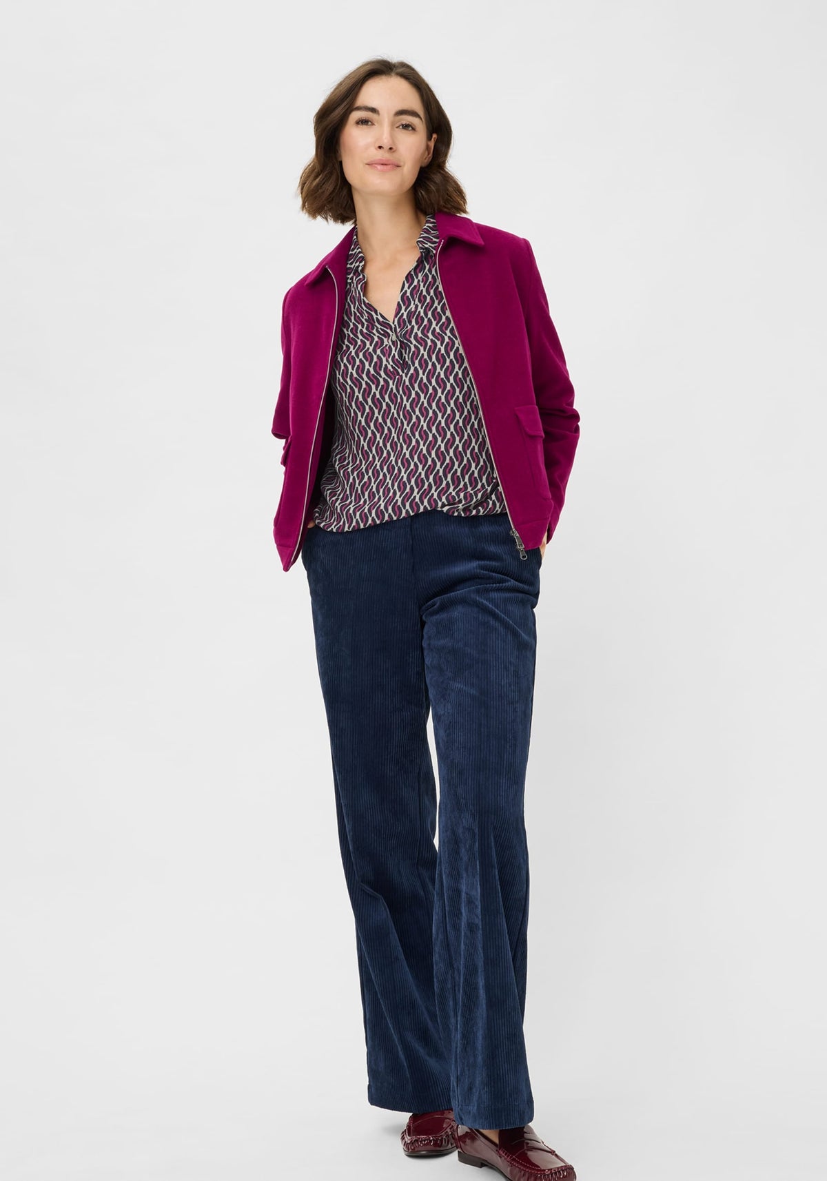 Printed Tunic Blouse