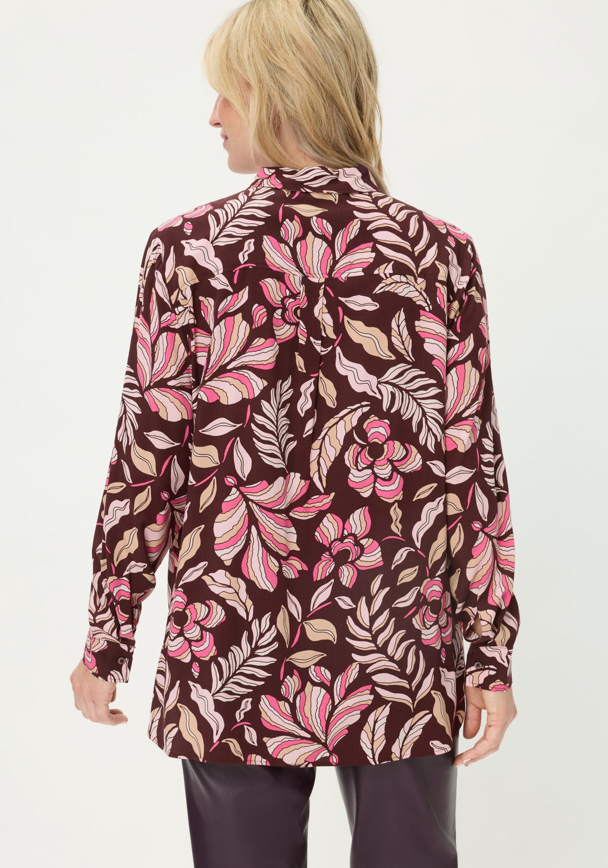 Vintage Floral Print Shirt