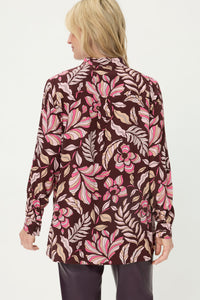 Pantalon droit Lisa Fit en similicuir