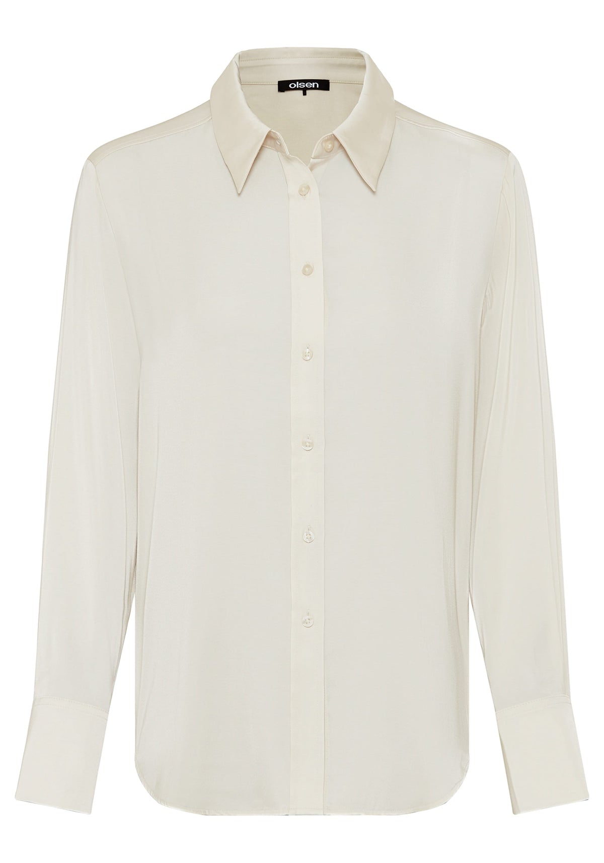 Chemise à effet satiné