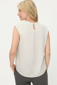 T-Shirt à bordures en strass