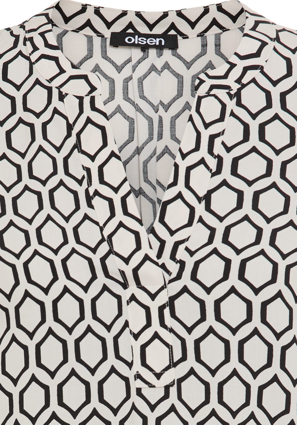 Chemisier tunique graphique