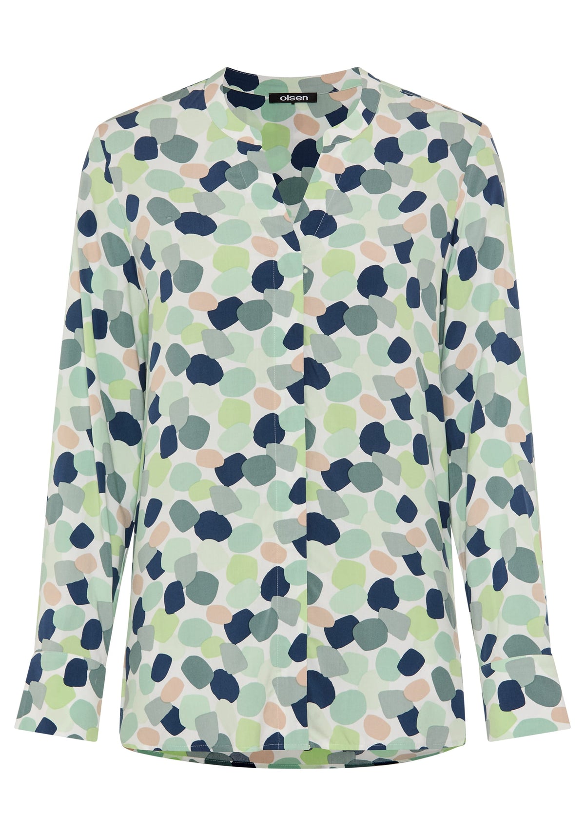 Blouse imprimée à pois
