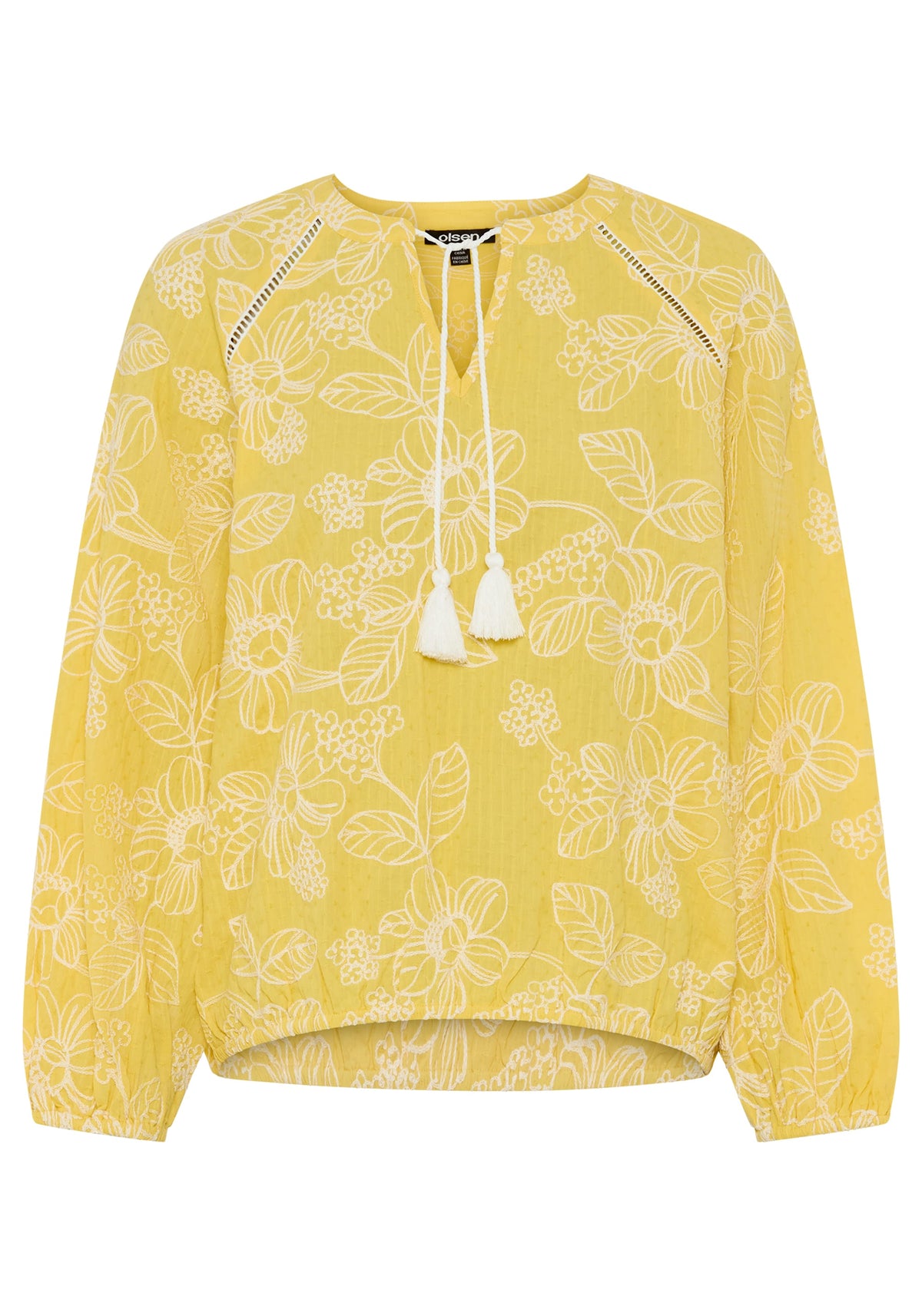 Embrodiered Tunic Blouse