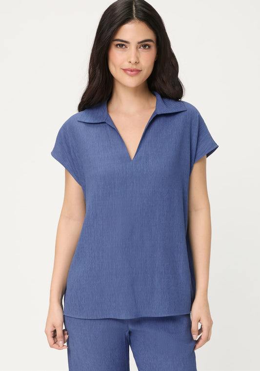 Soft Crinkle Blouse