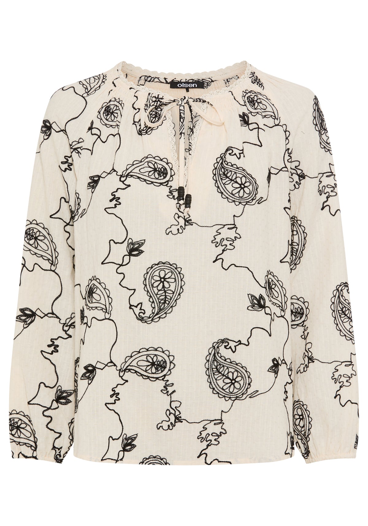 Embroidered Tunic Blouse