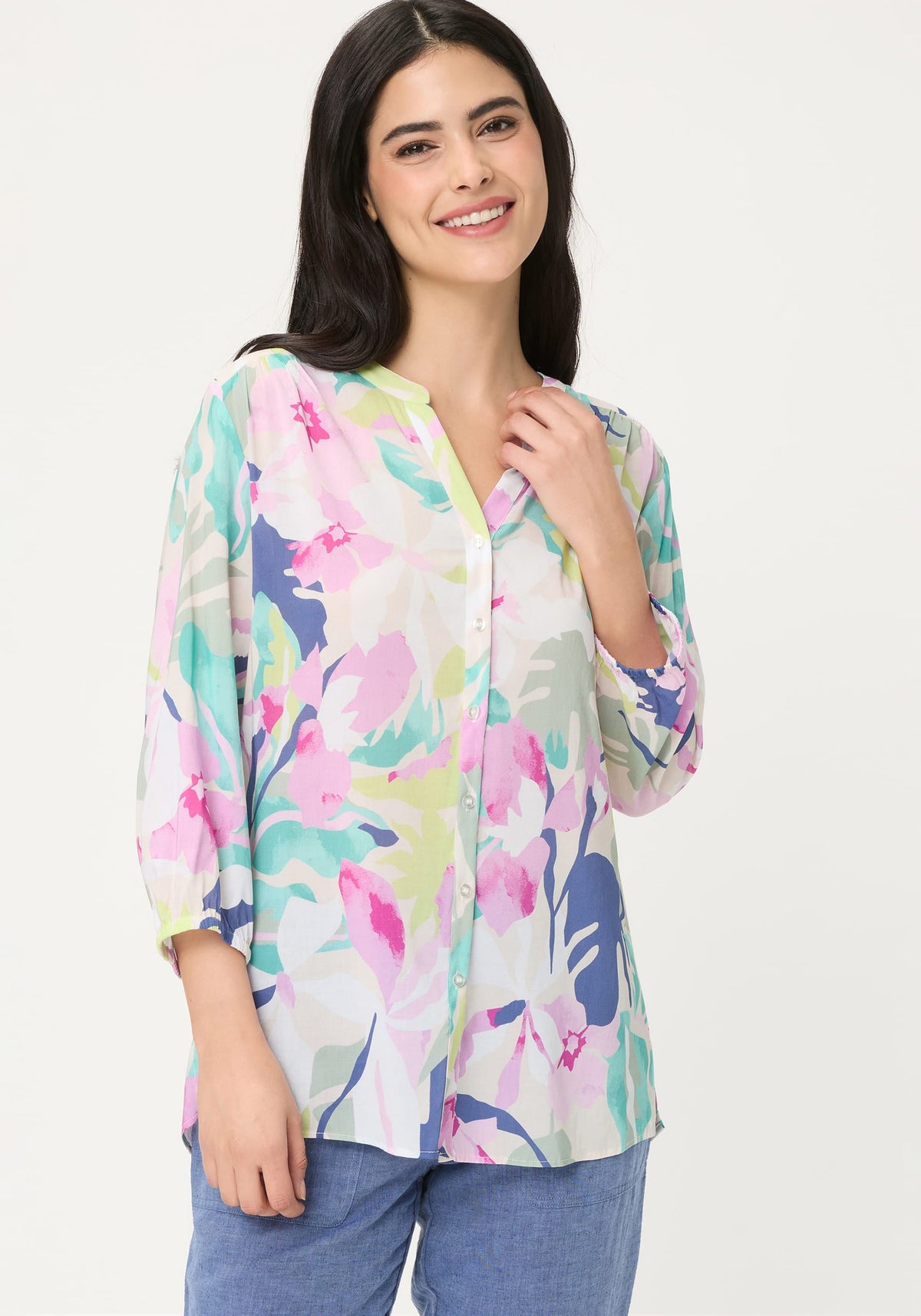 Floral Tunic Shirt
