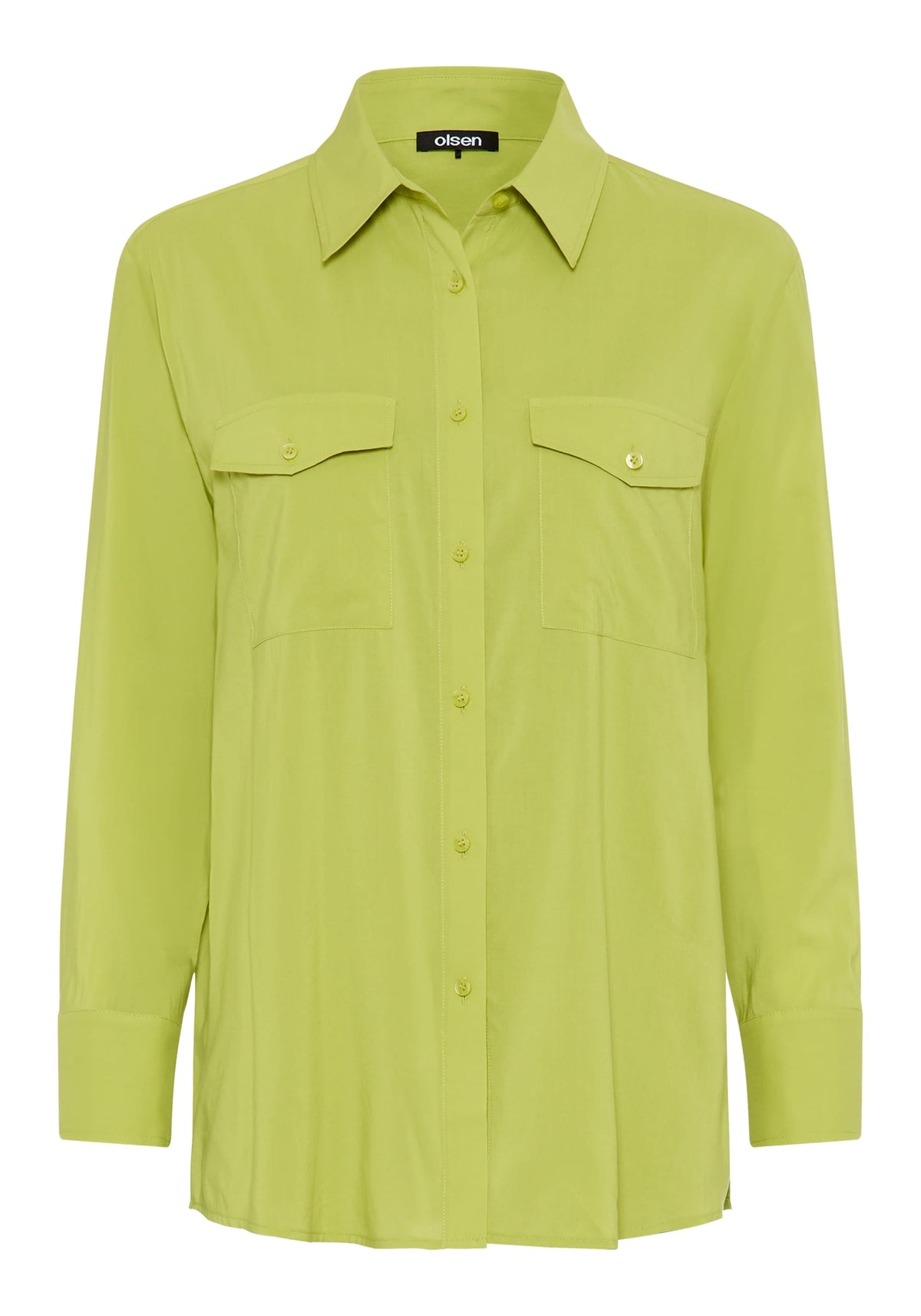 Solid Patch Pocket Shirt