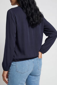Solid Tunic Blouse
