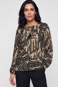 Printed Tunic Blouse
