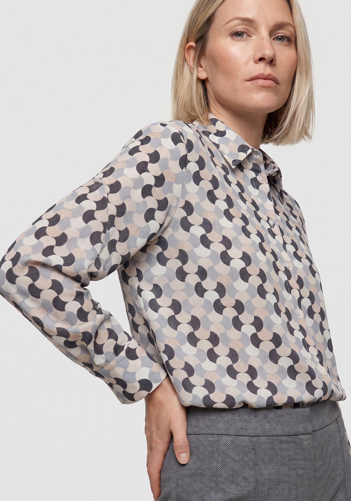 Geo Print Shirt