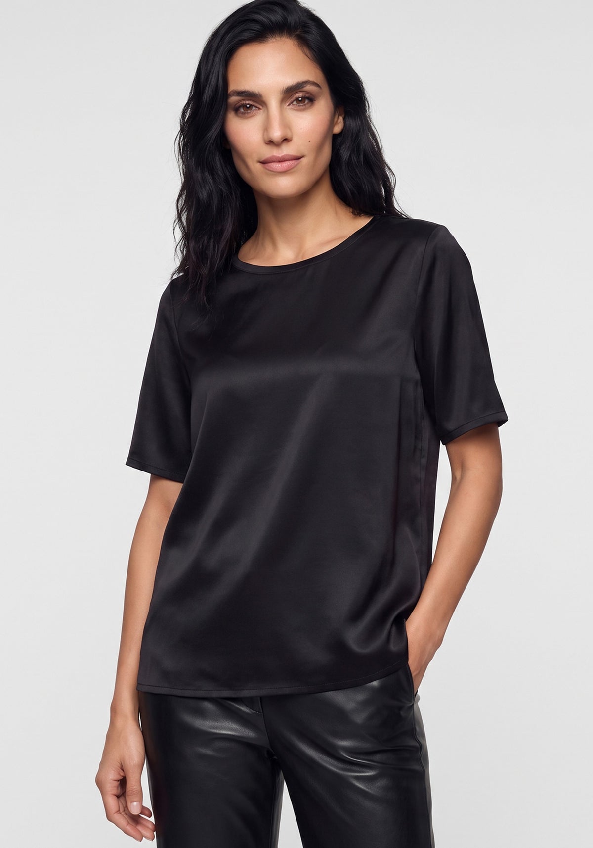 Satin Look Top