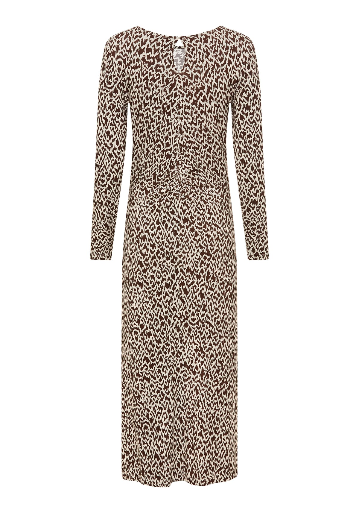 Modern Animal Fitted Midi Dress