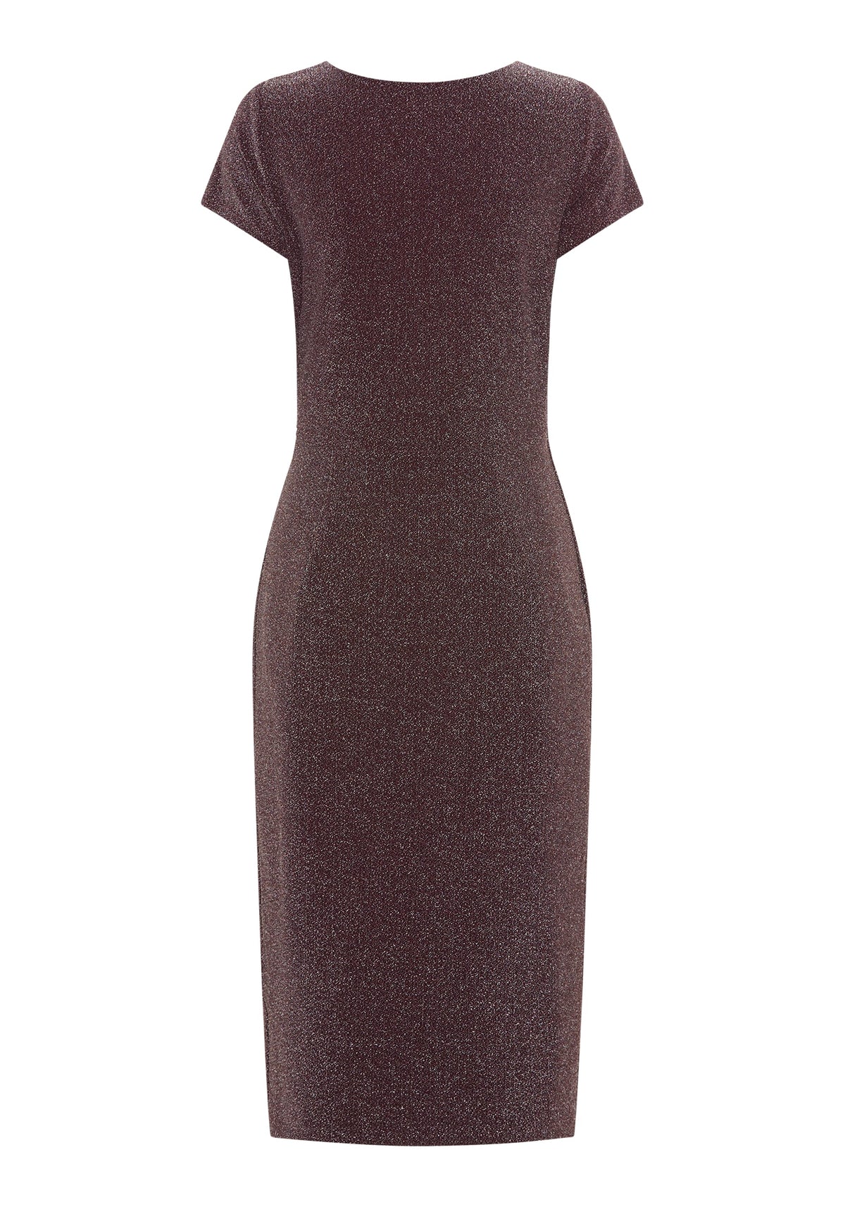 Robe cache-cœur scintillante