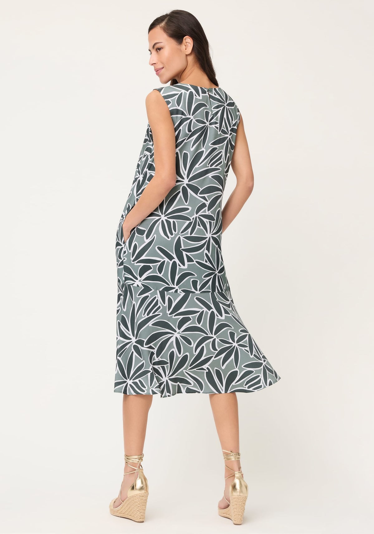 Leaf Design Dress