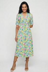 Robe trapèze Lush Lemon