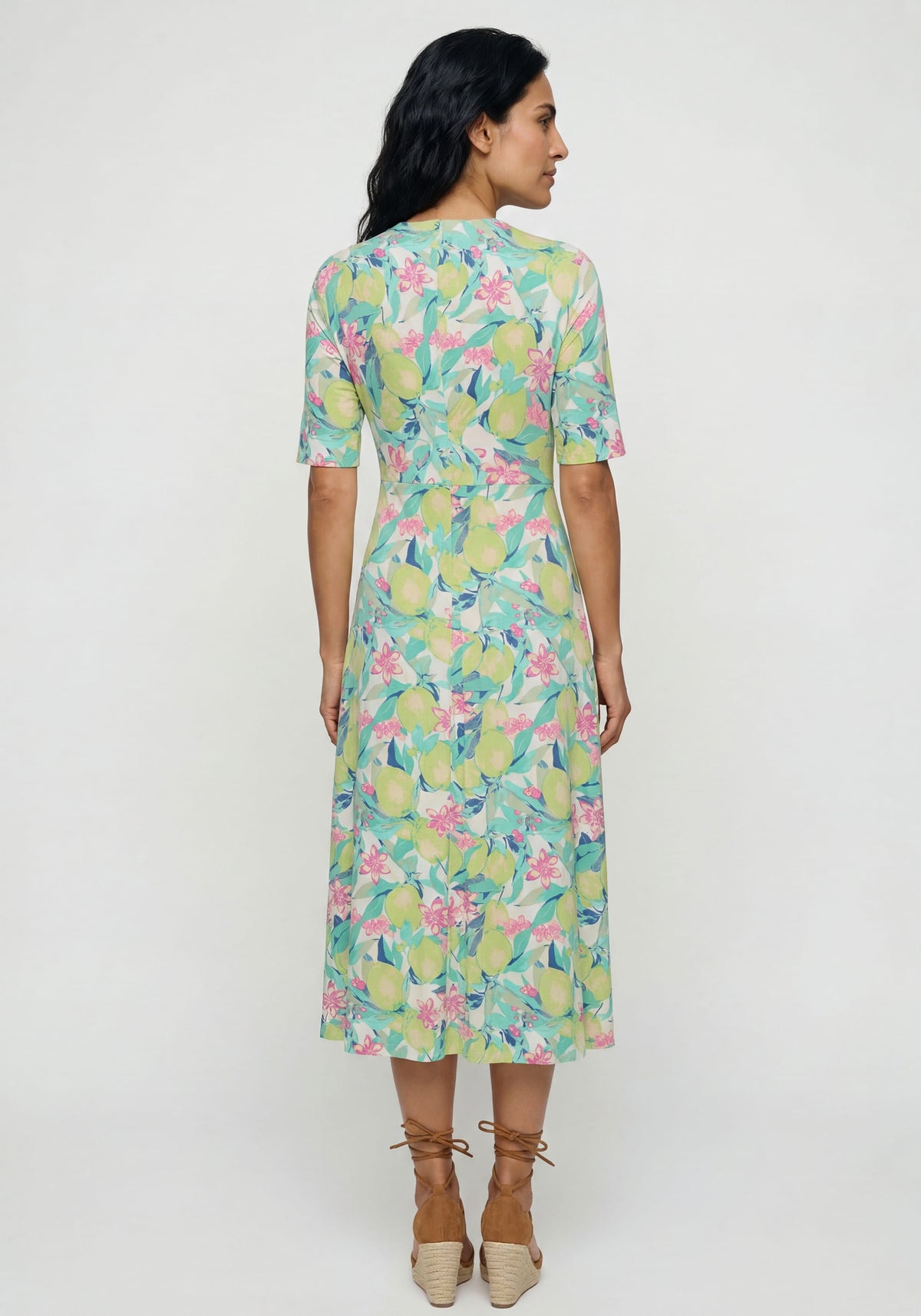 Robe trapèze Lush Lemon