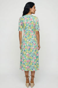 Robe trapèze Lush Lemon