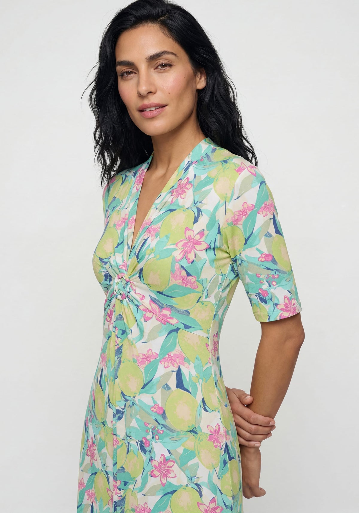 Robe trapèze Lush Lemon