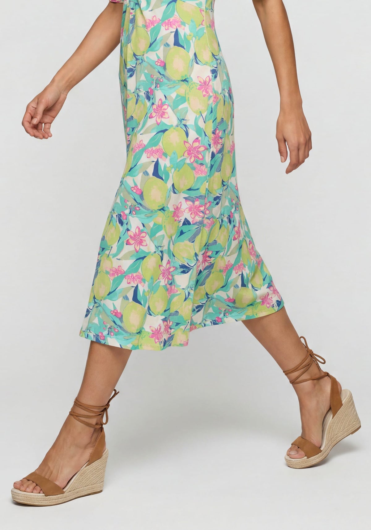 Robe trapèze Lush Lemon