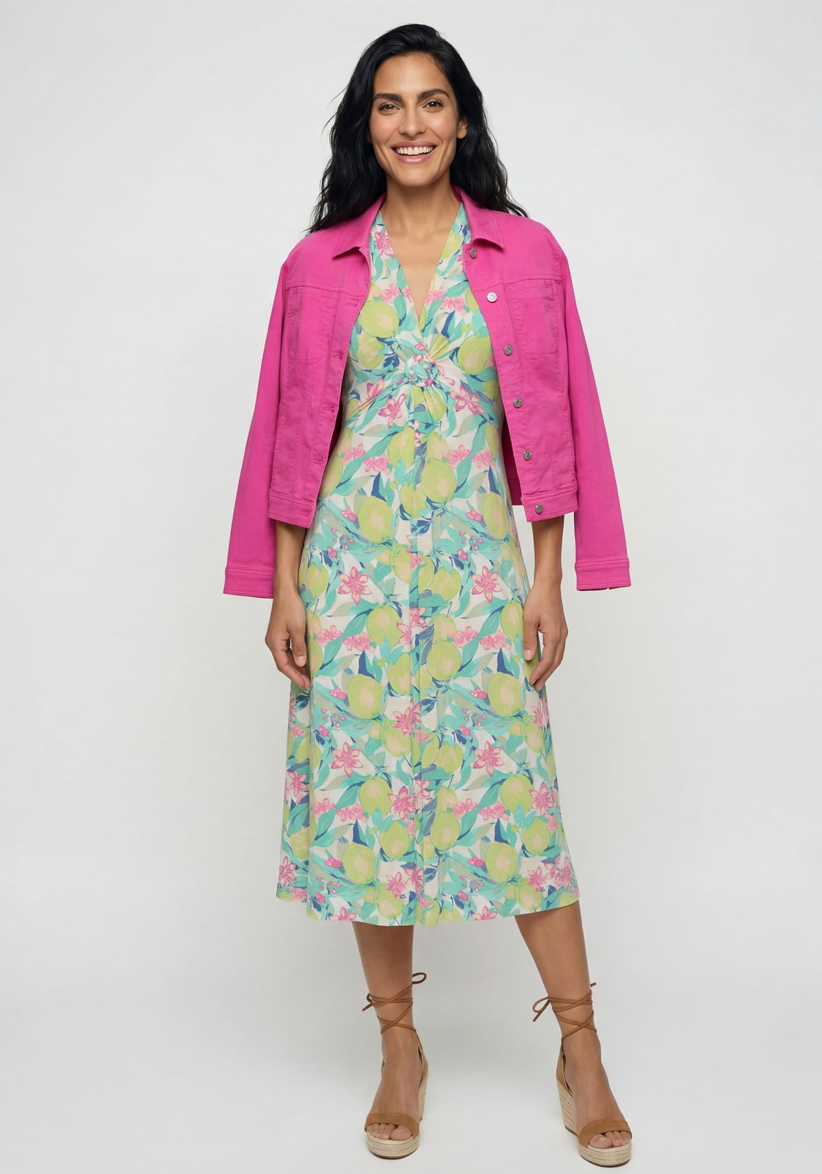 Robe trapèze Lush Lemon