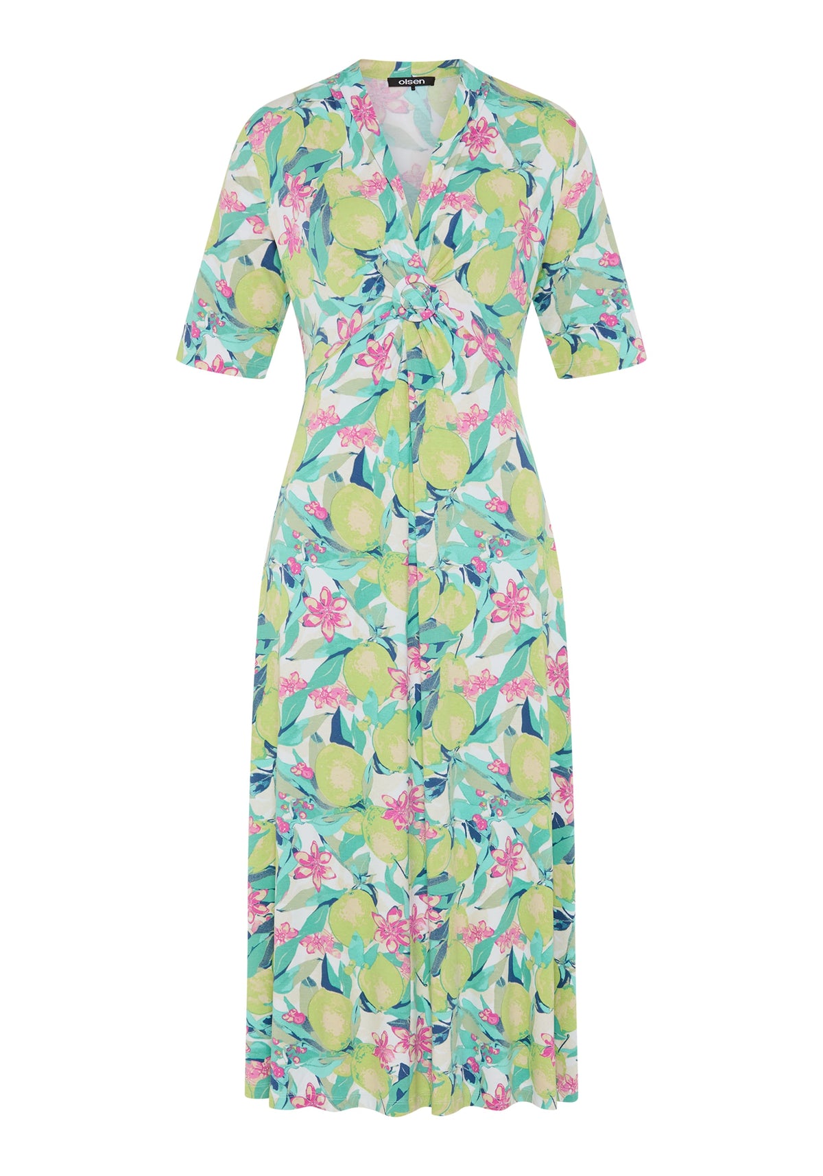 Robe trapèze Lush Lemon