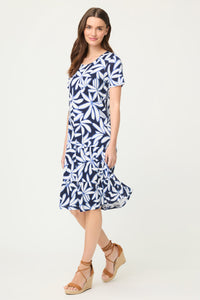 Floral Tiered T-Shirt Dress