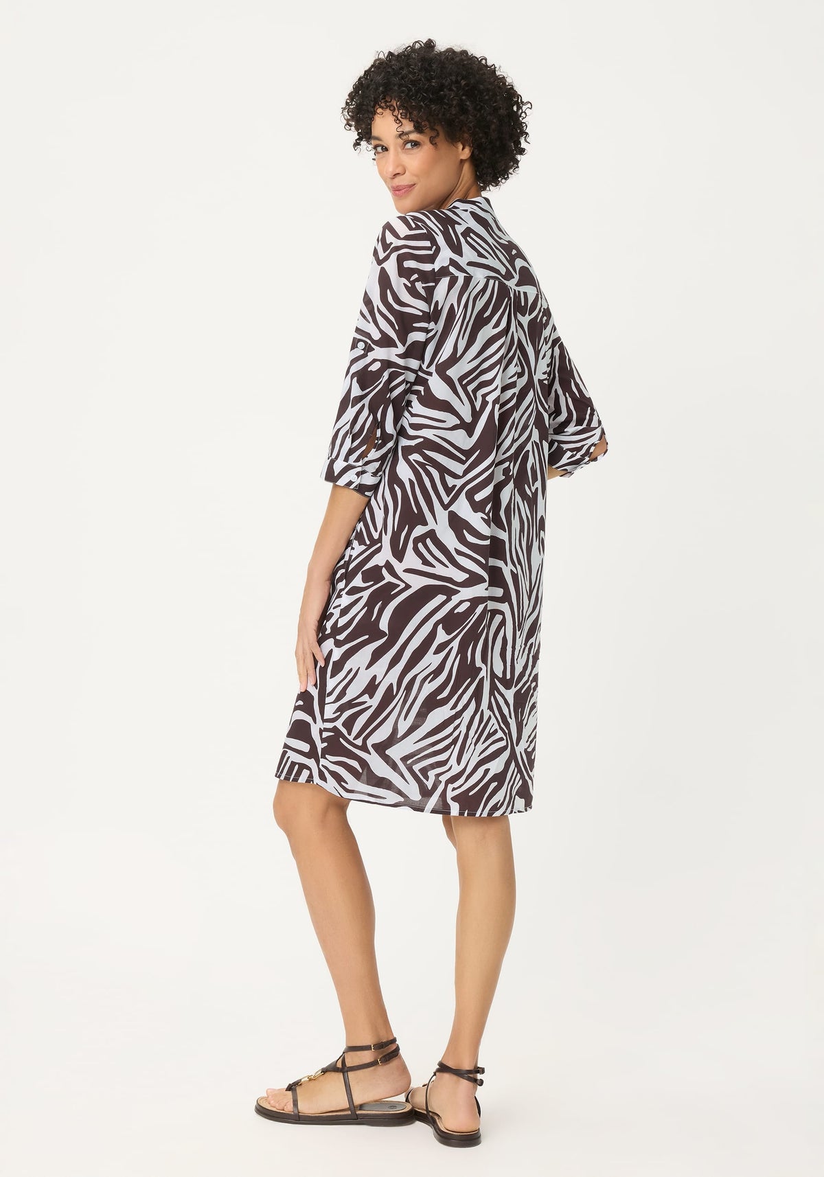 Modern Animal Tunic Shirt Dress