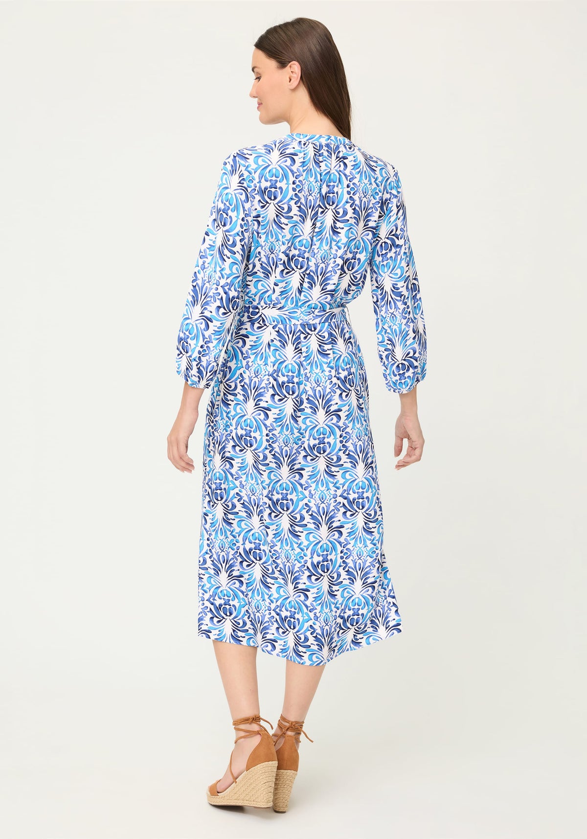 Ornamental Tunic Shirt Dress