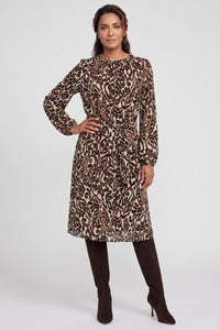Modern Animal Print Dress