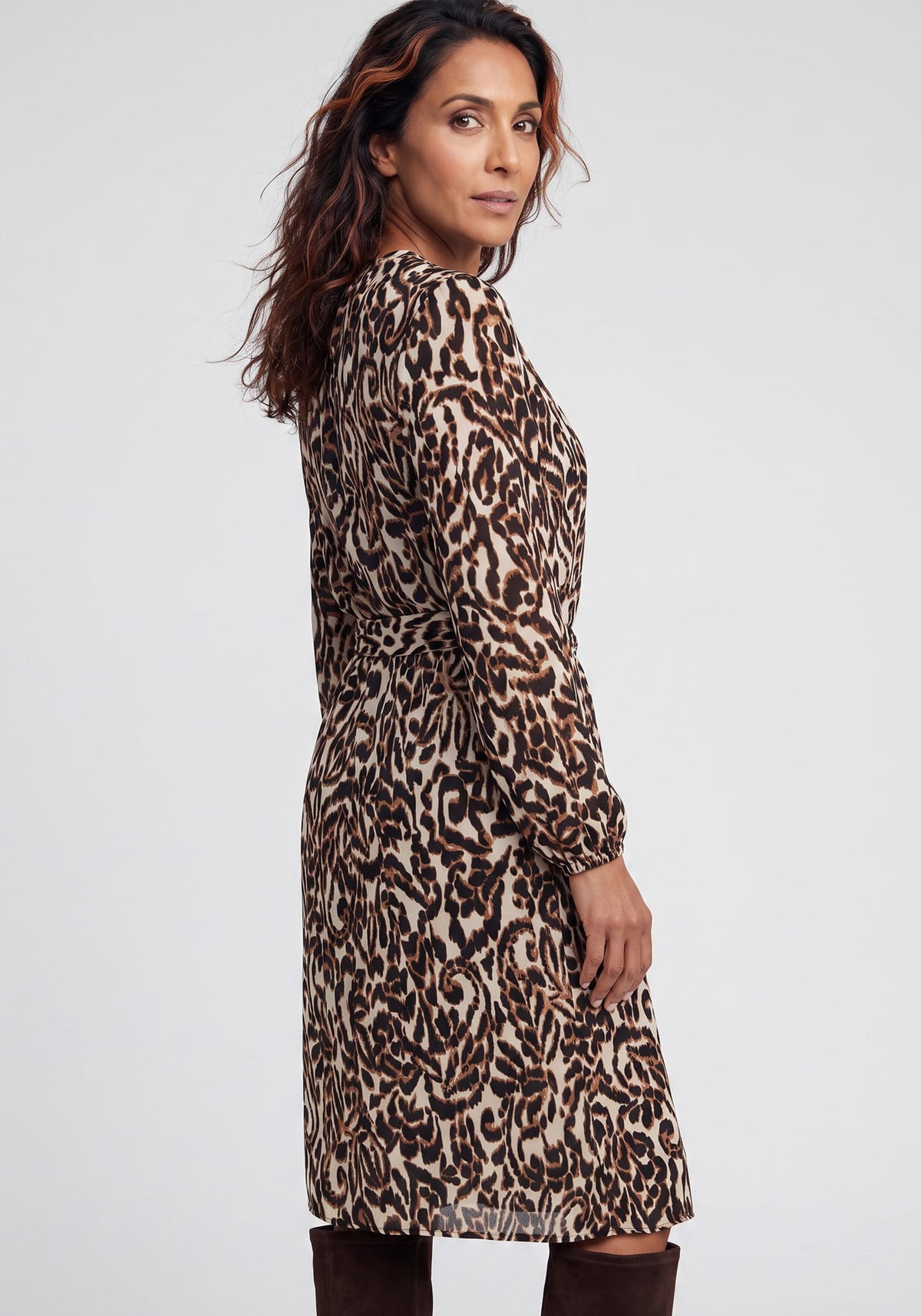 Modern Animal Print Dress