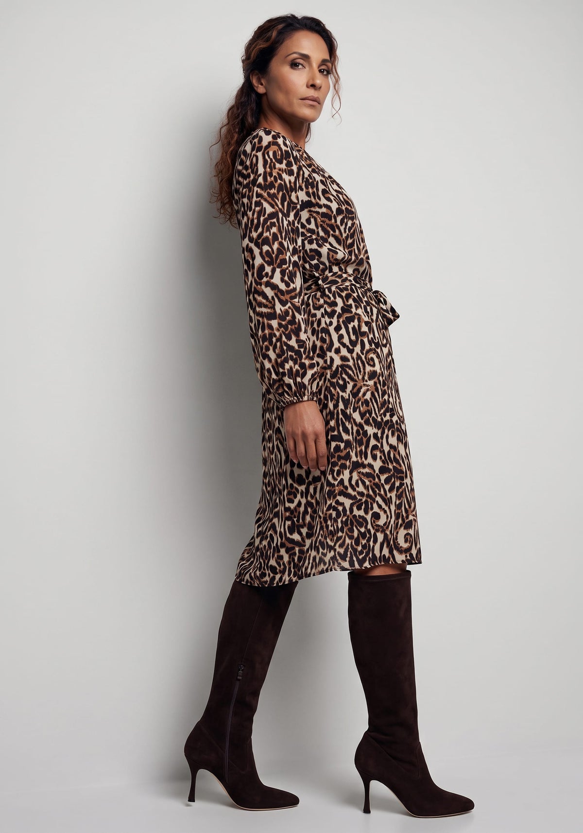 Modern Animal Print Dress