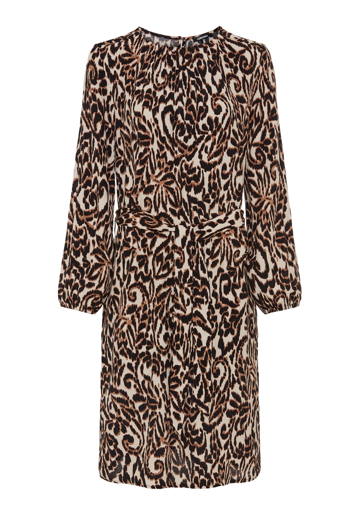 Modern Animal Print Dress