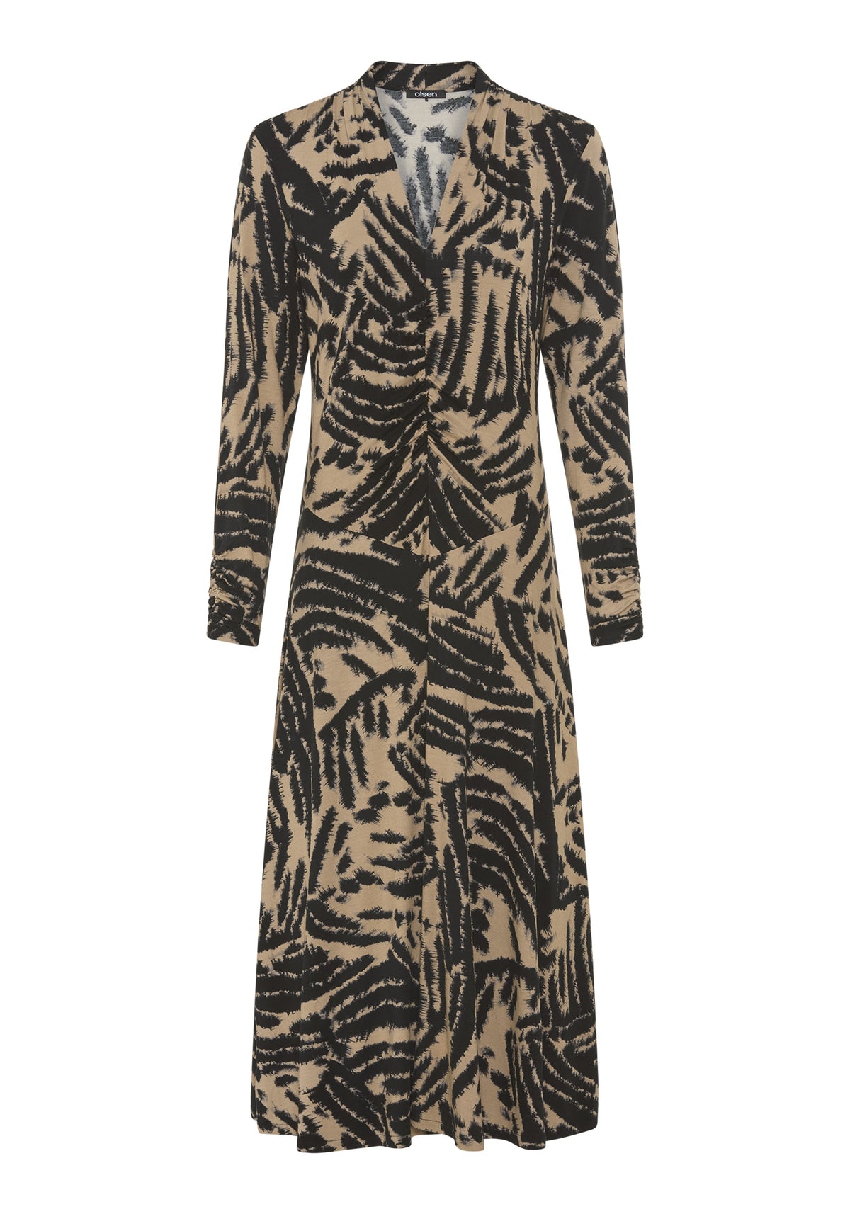 Printed Soft A-Line Dress