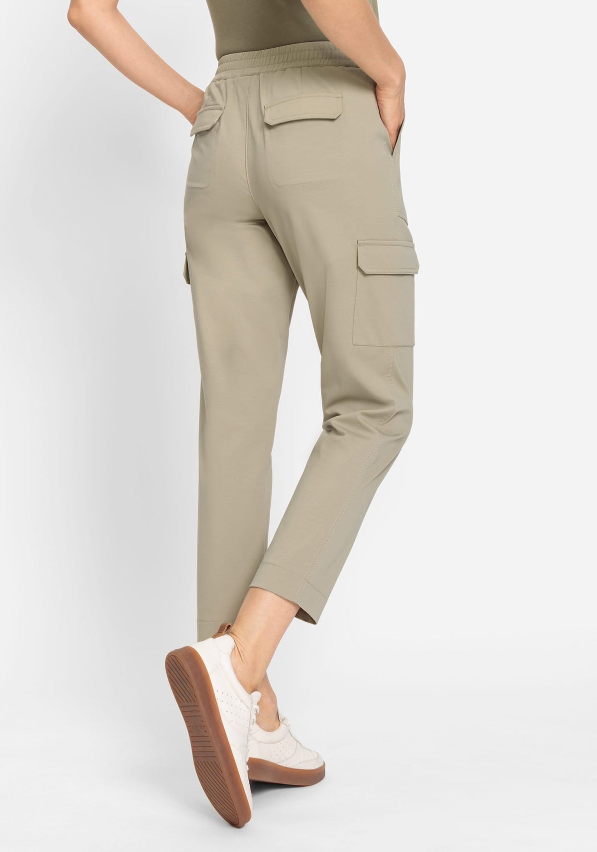 Lisa Fit Straight Leg Cropped Cargo Pant