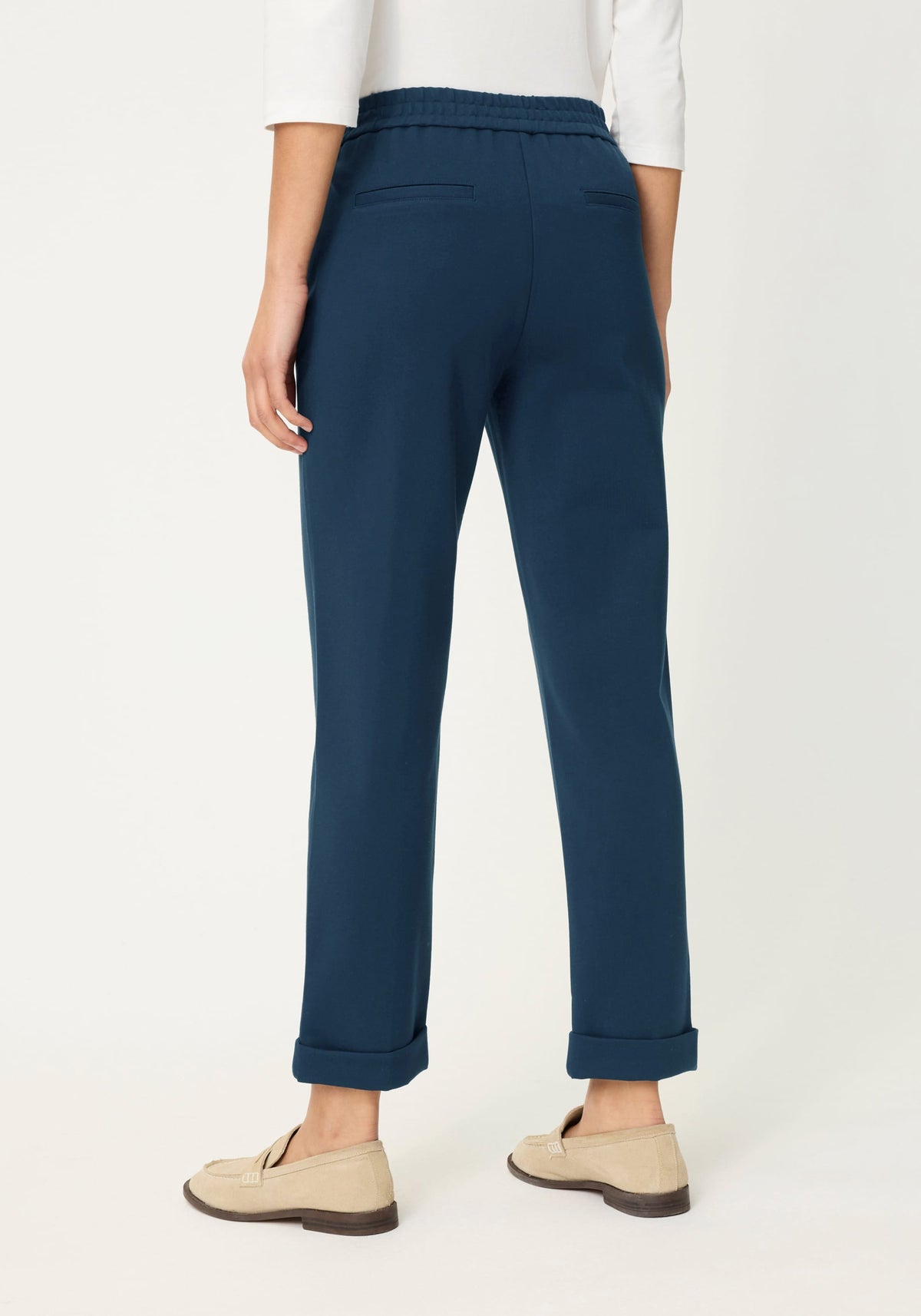 Ponte Roma Knit Pull-On Pant
