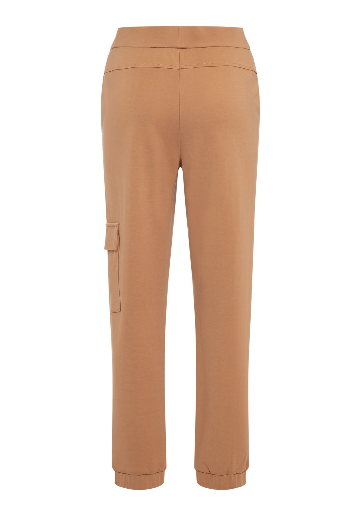 Lisa Fit Straight Leg Pull-On Cargo Jersey Pant