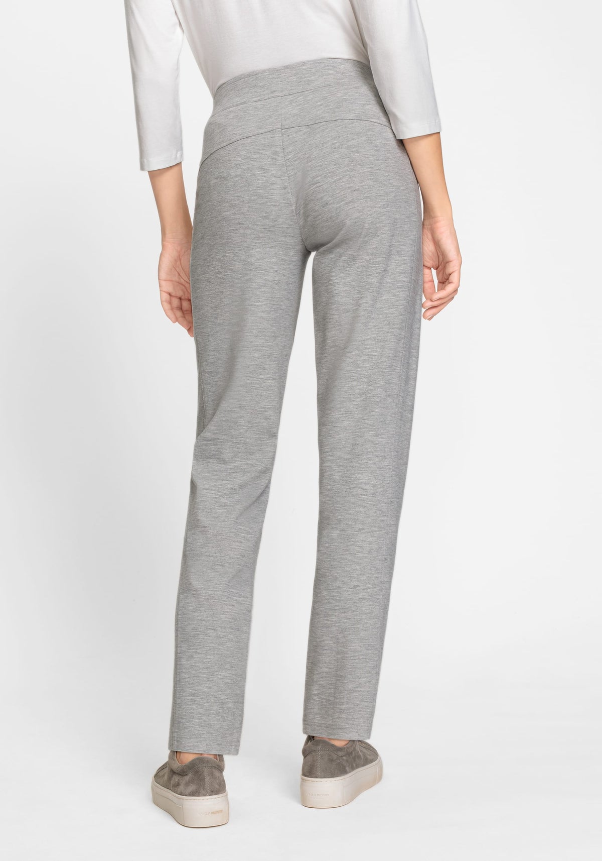 Lisa Fit Straight Leg Pull-On Jersey Knit Pant
