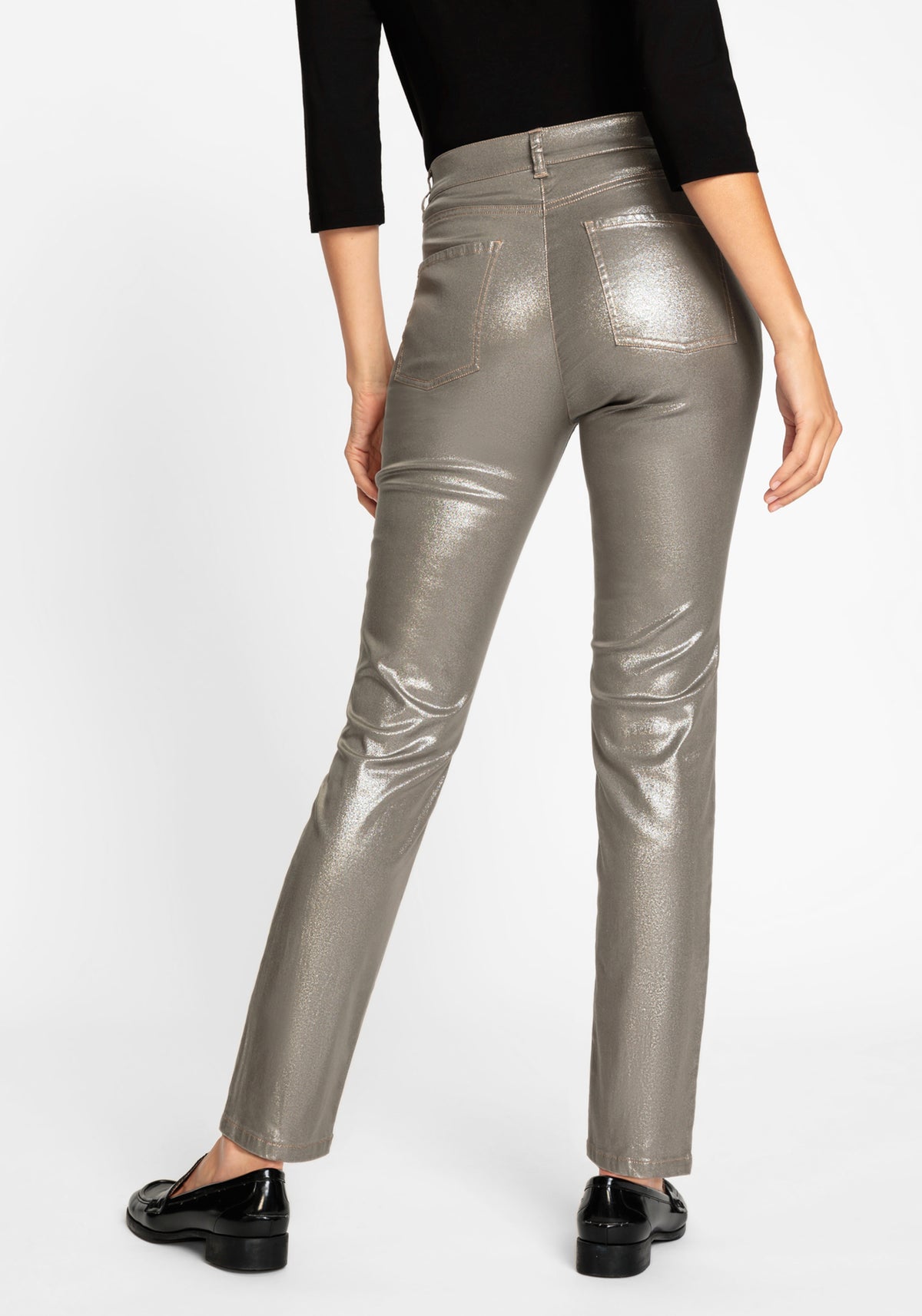 Mona Fit Slim Leg Shimmer Jean containing TENCEL™ Lyocell