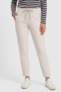 Pantalon en maille côtelée extensible