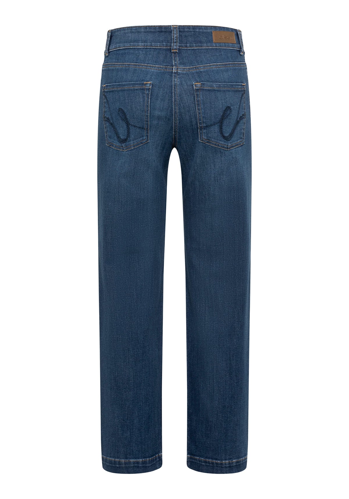 Mona Fit Straight Leg 5-Pocket Jean containing REPREVE®