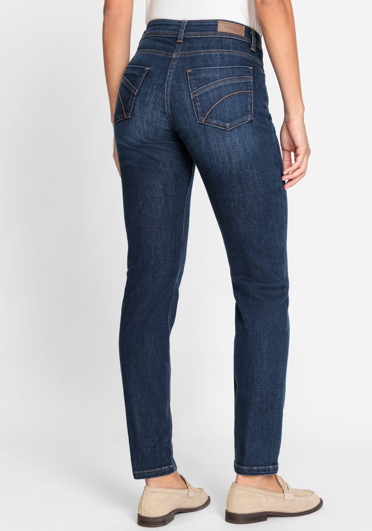 Dana Fit Slim Leg 5-Pocket Power Stretch Jean contenant du REPREVE®.