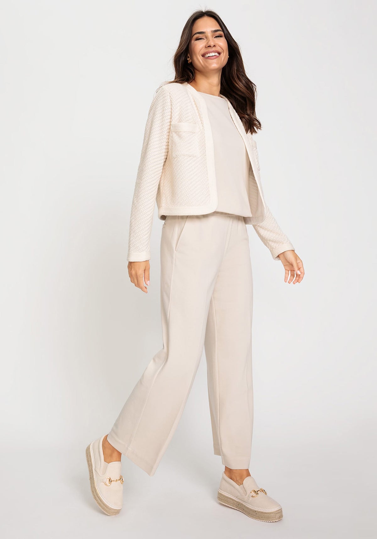 Anna Fit Wide Leg Pull-On Pant