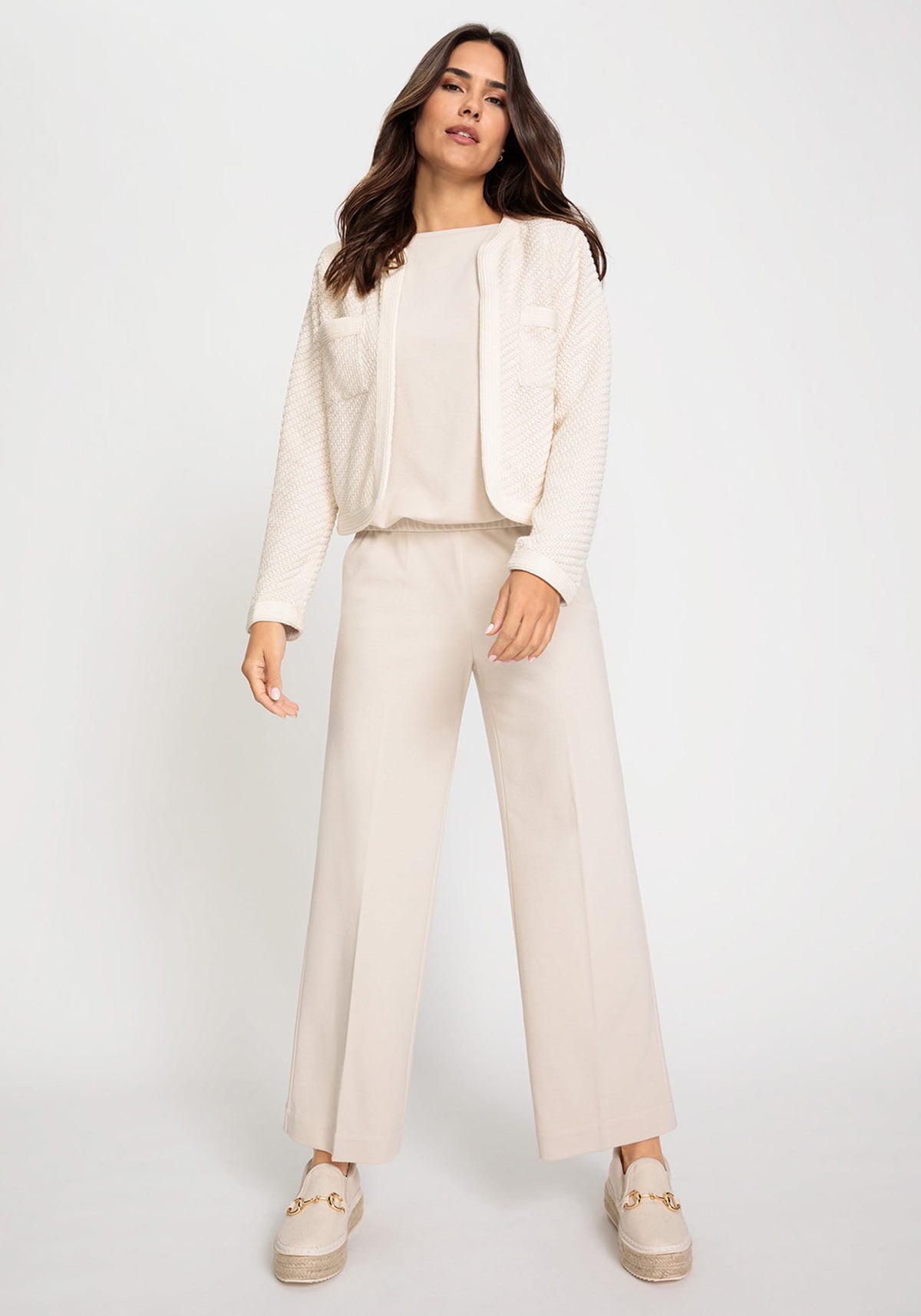 Anna Fit Wide Leg Pull-On Pant