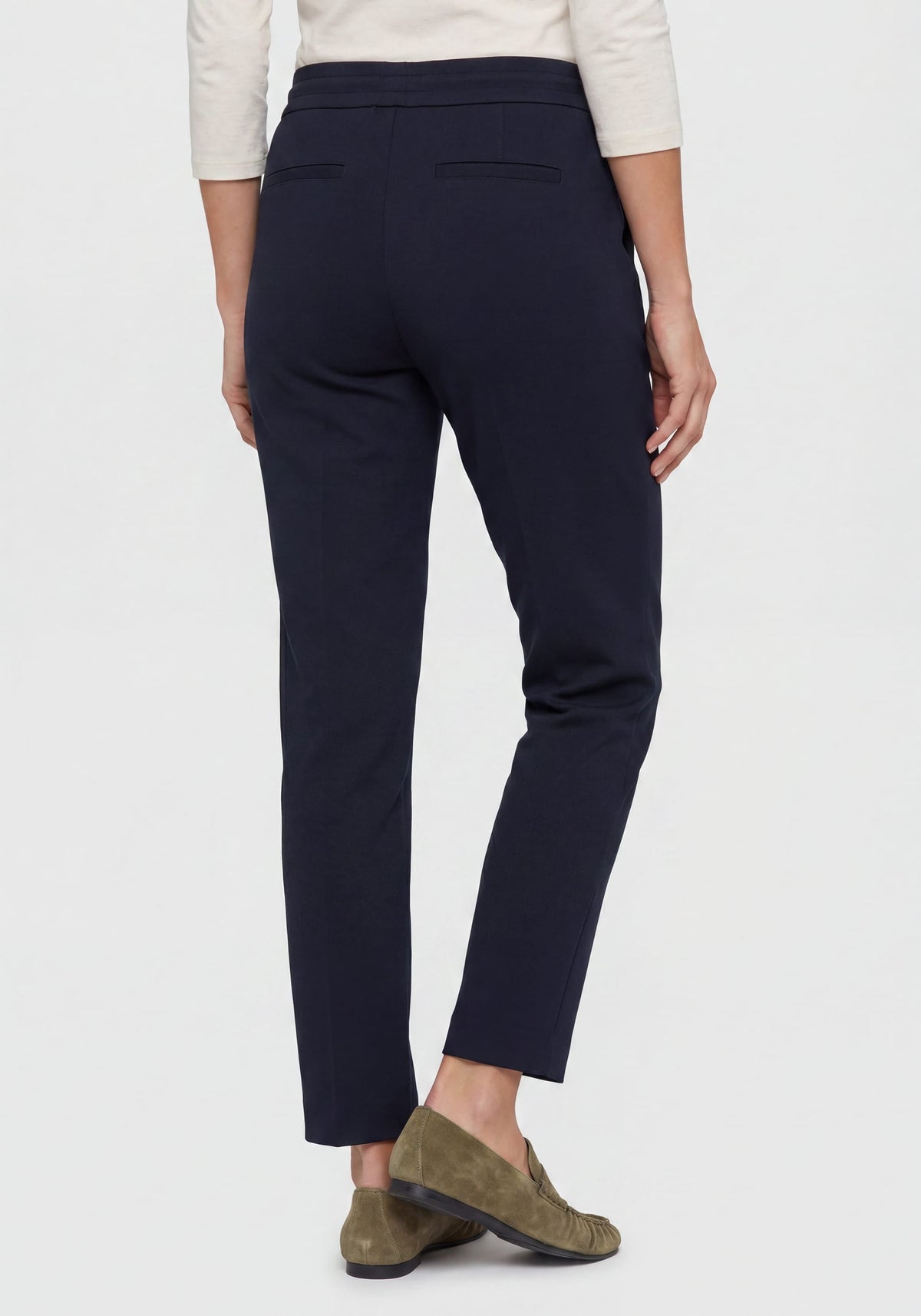 Knit Drawstring Waist Pant