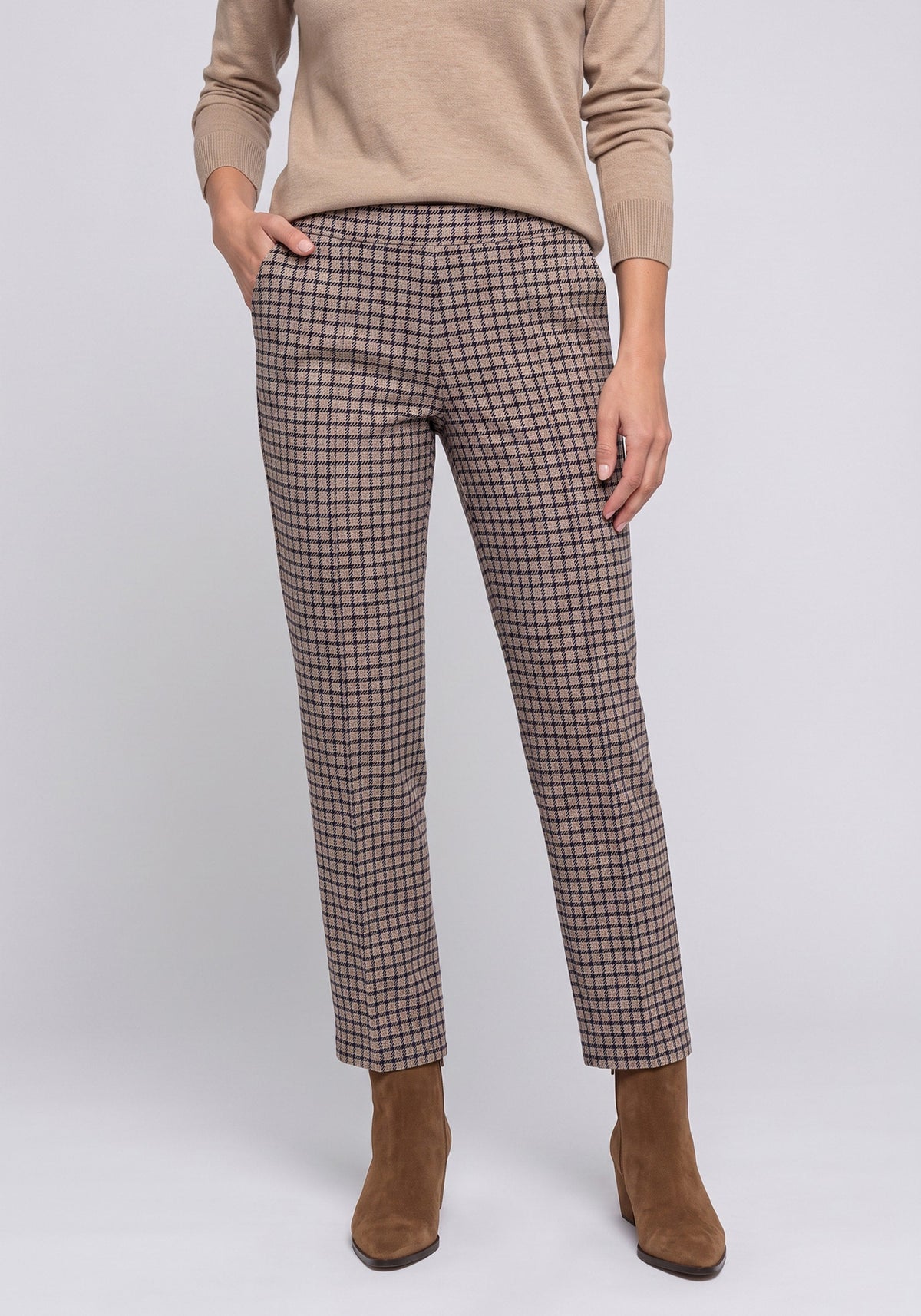 Plaid Trouser