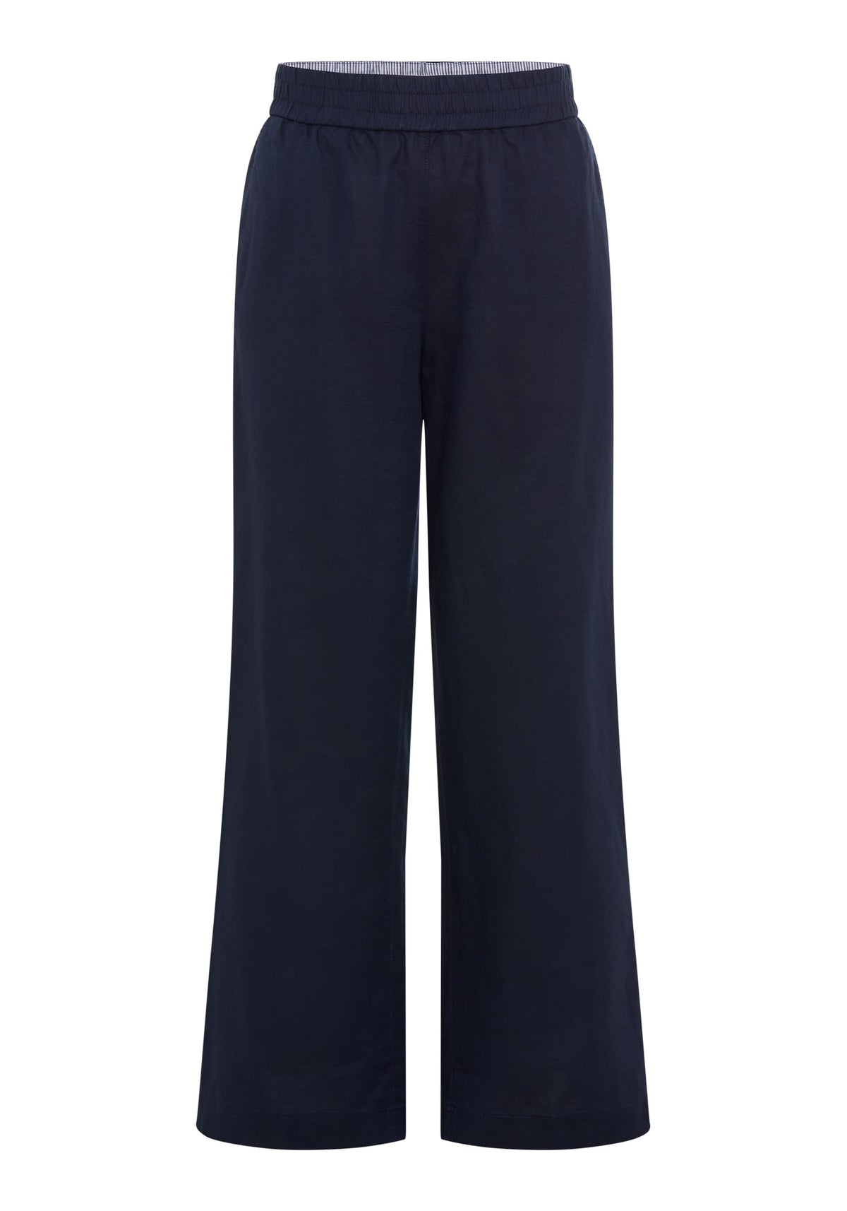Linen-Cotton Pull-On Pant