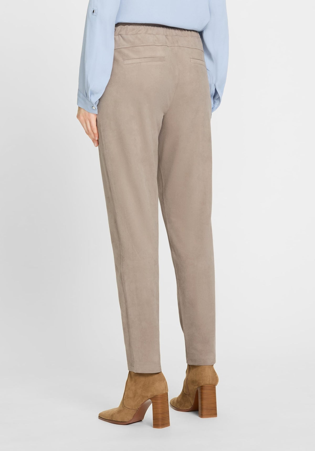 Lisa Fit Faux Suede Pant