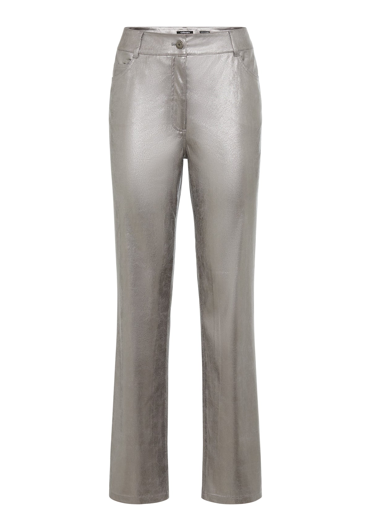 Metallic Soft Leather Look Pant